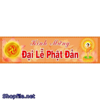 Banner Lể Phật Đản